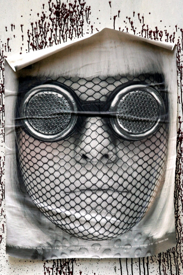 Face street art